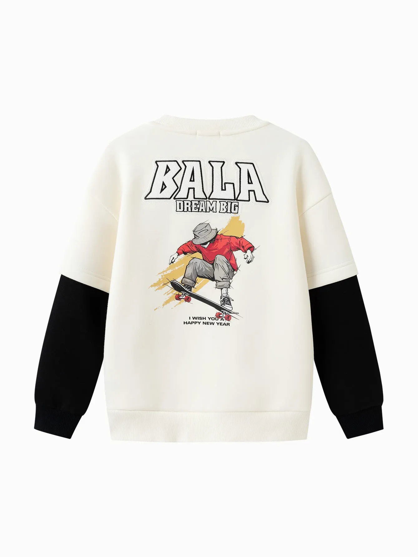 2025 Spring New Boy Round Neck Sweatshirt