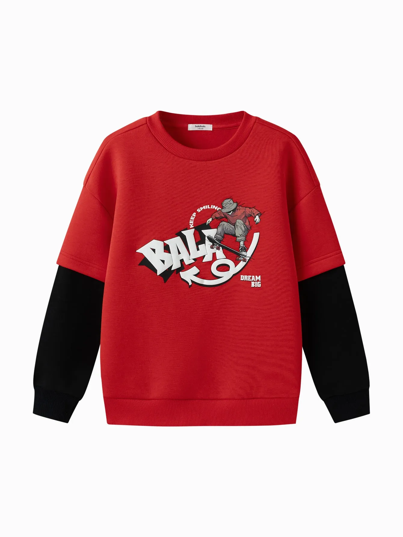 2025 Spring New Boy Round Neck Sweatshirt
