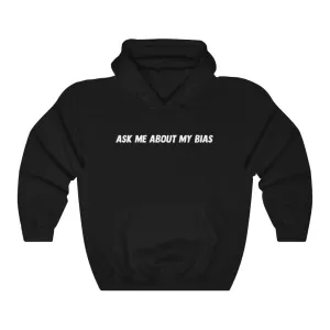 Ask Me About My Bias Hoodie - Trendy Winter Kpop Hoodies Kpop Fashion - Kpop Hooded Sweater