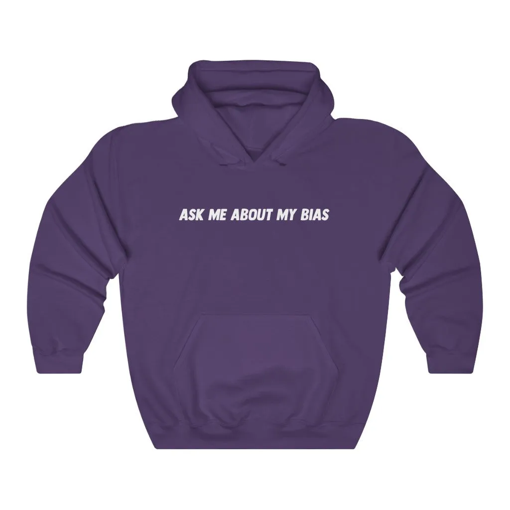 Ask Me About My Bias Hoodie - Trendy Winter Kpop Hoodies Kpop Fashion - Kpop Hooded Sweater