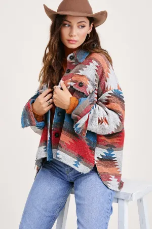Bo-Ho Chic Aztec Jacket