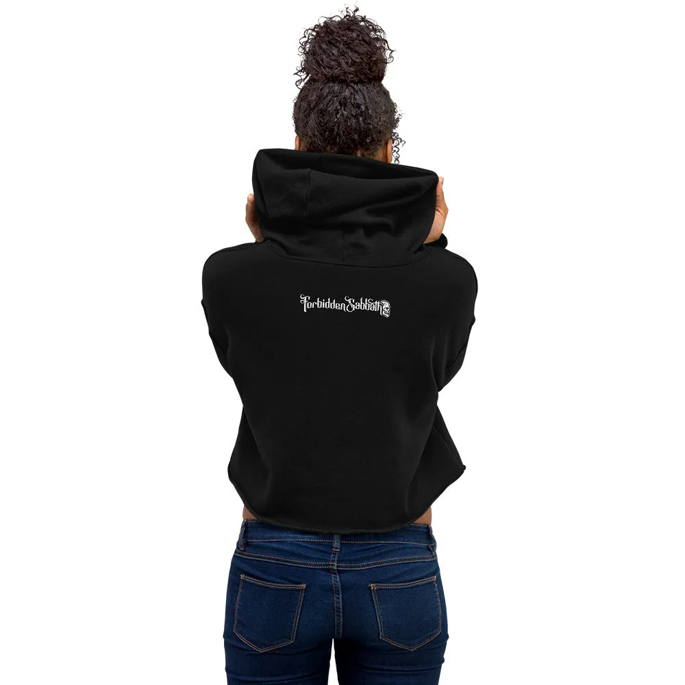 BOOM BOX-CROPPED HOODIE