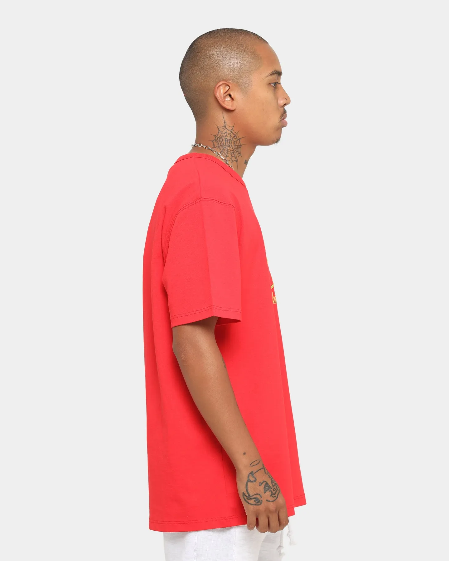 Champion Champion x Culture Kings Heritage T-Shirt Red/Gold
