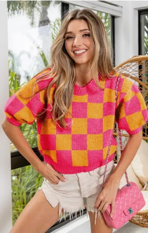 Check This Out Sweater Top
