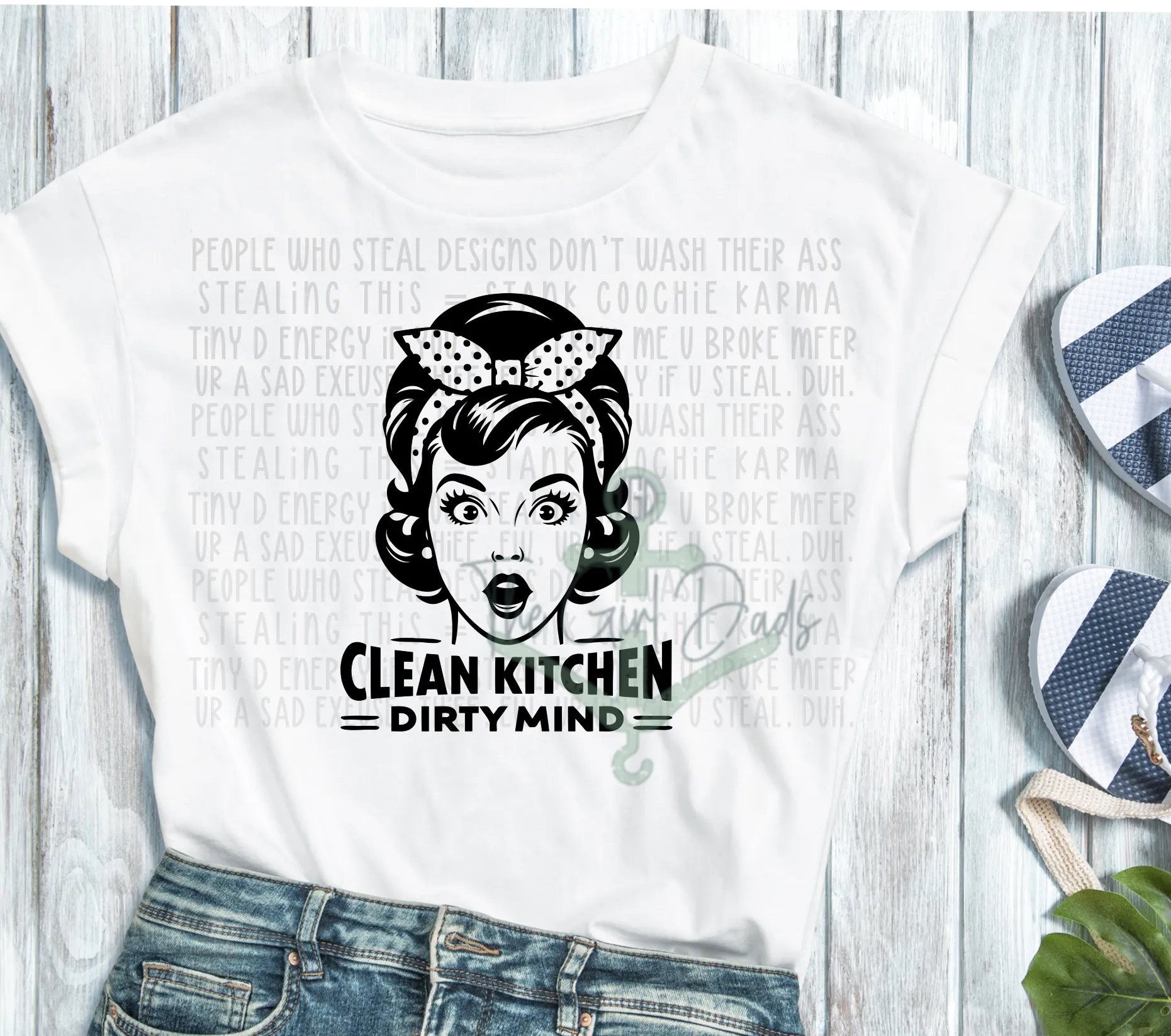 Clean House Dirty Mind Top Design