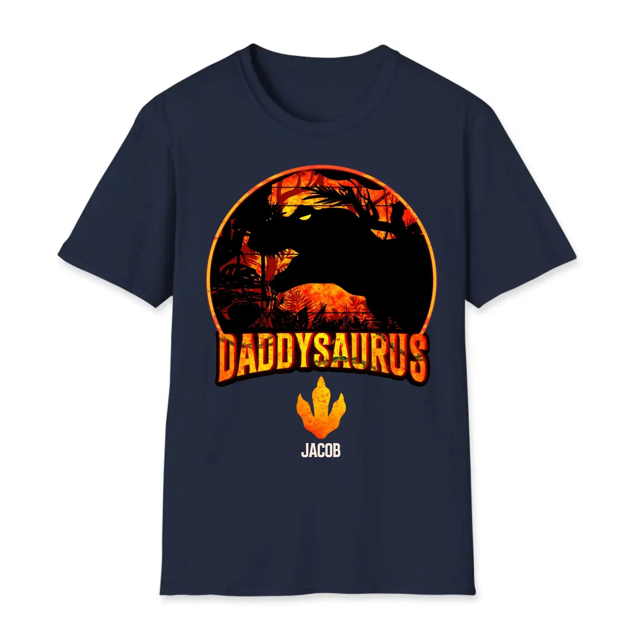 Daddysaurus - Personalized Gifts For Dad - Unisex Hoodie