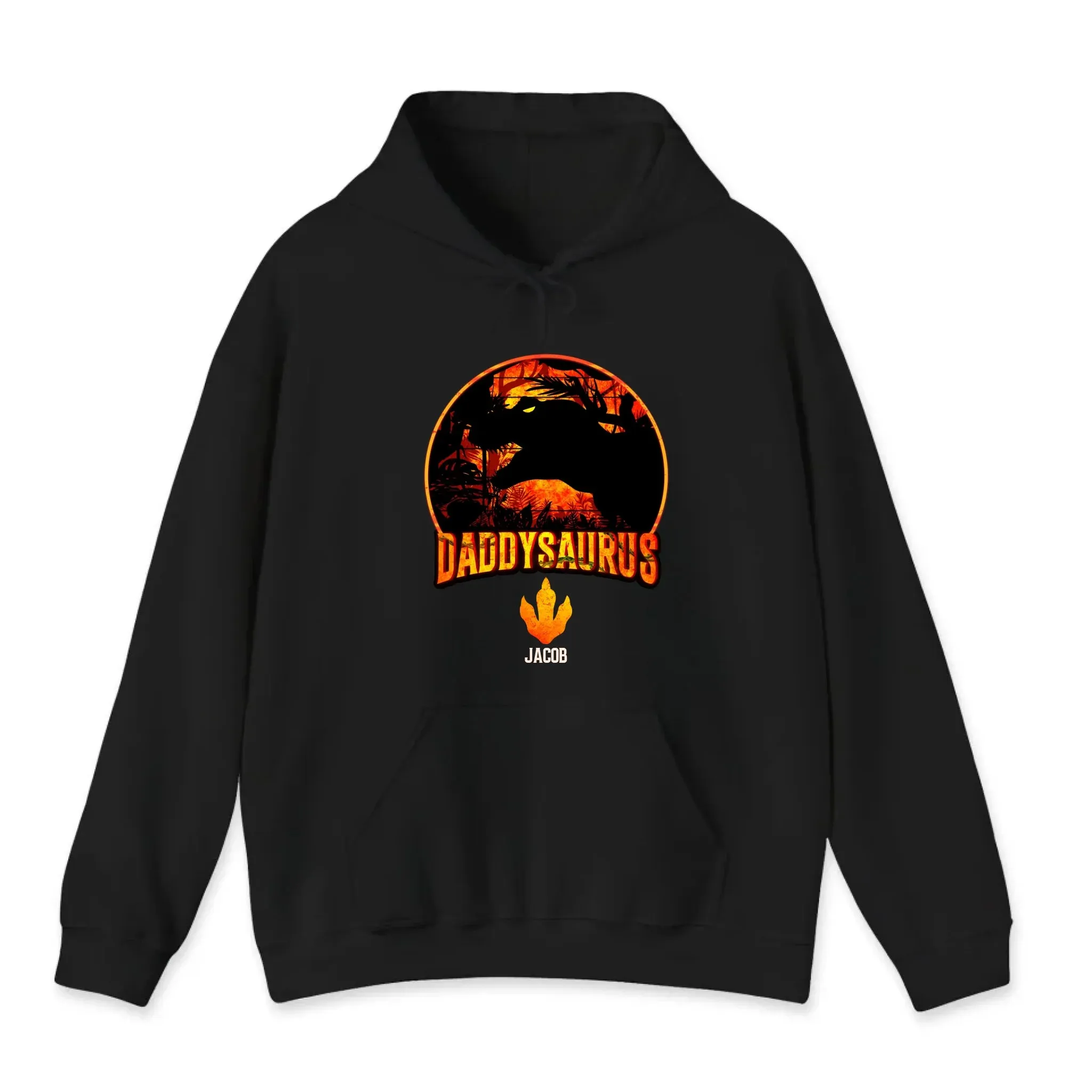 Daddysaurus - Personalized Gifts For Dad - Unisex Hoodie