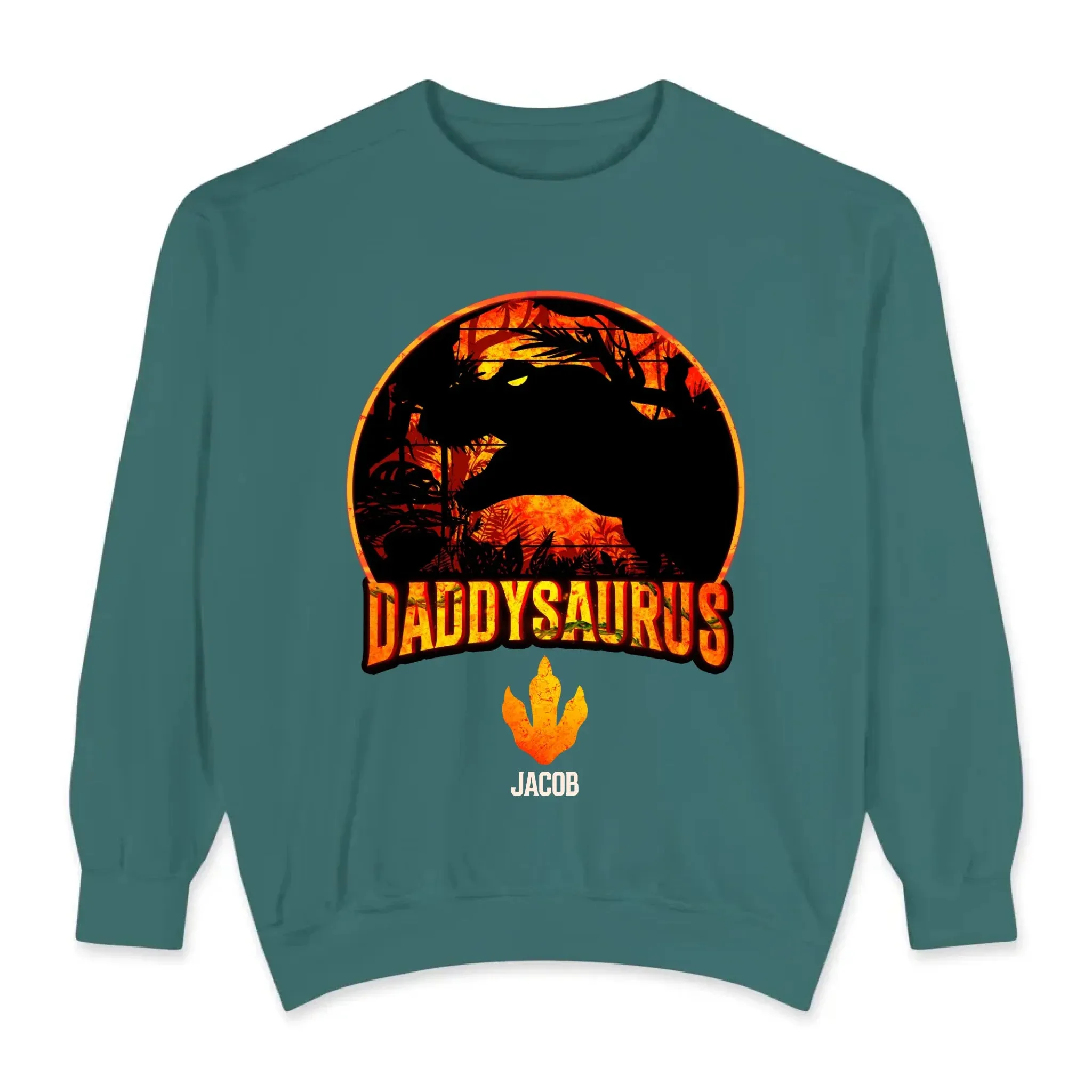 Daddysaurus - Personalized Gifts For Dad - Unisex Hoodie