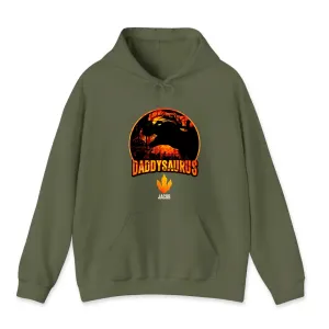 Daddysaurus - Personalized Gifts For Dad - Unisex Hoodie