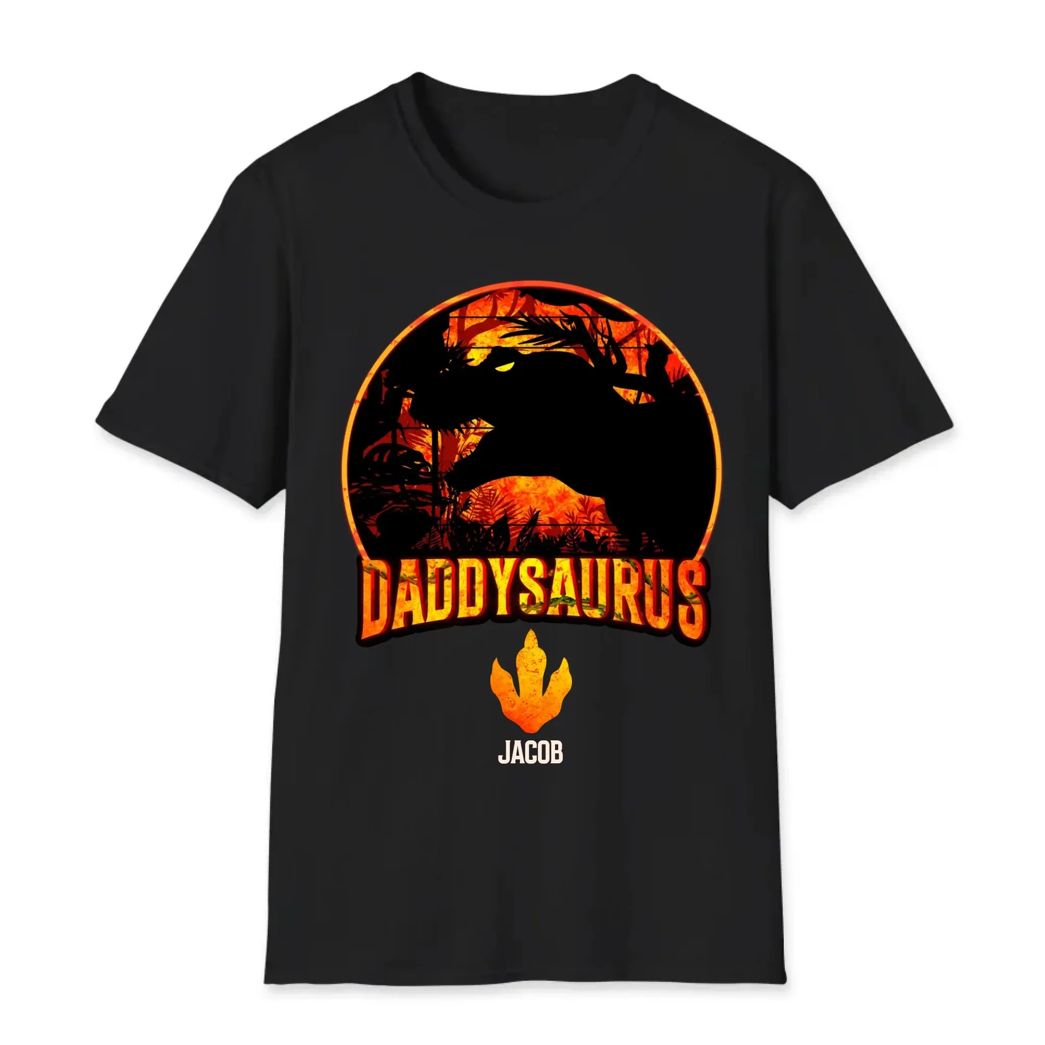 Daddysaurus - Personalized Gifts For Dad - Unisex Hoodie