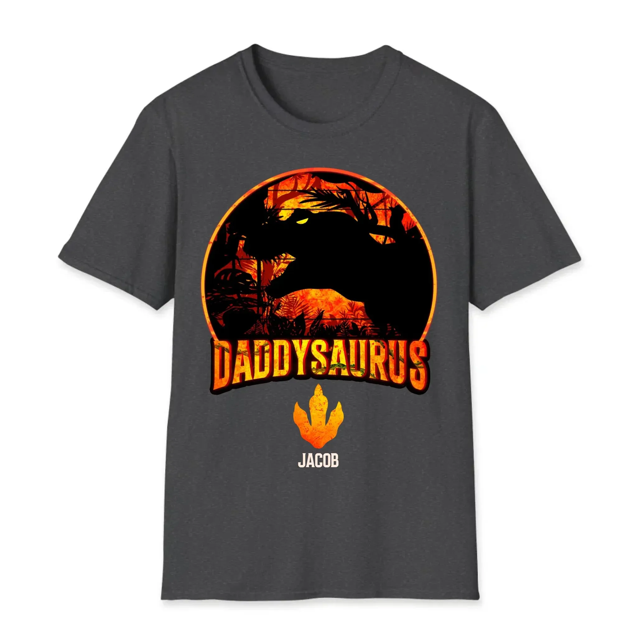 Daddysaurus - Personalized Gifts For Dad - Unisex Hoodie