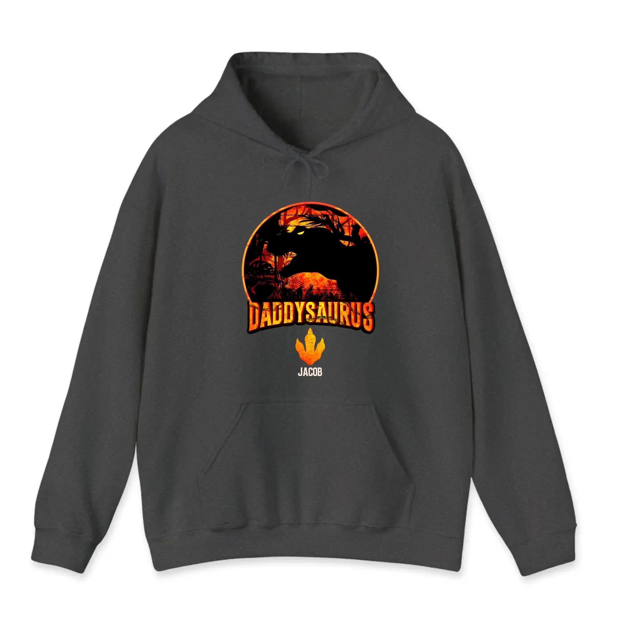 Daddysaurus - Personalized Gifts For Dad - Unisex Hoodie