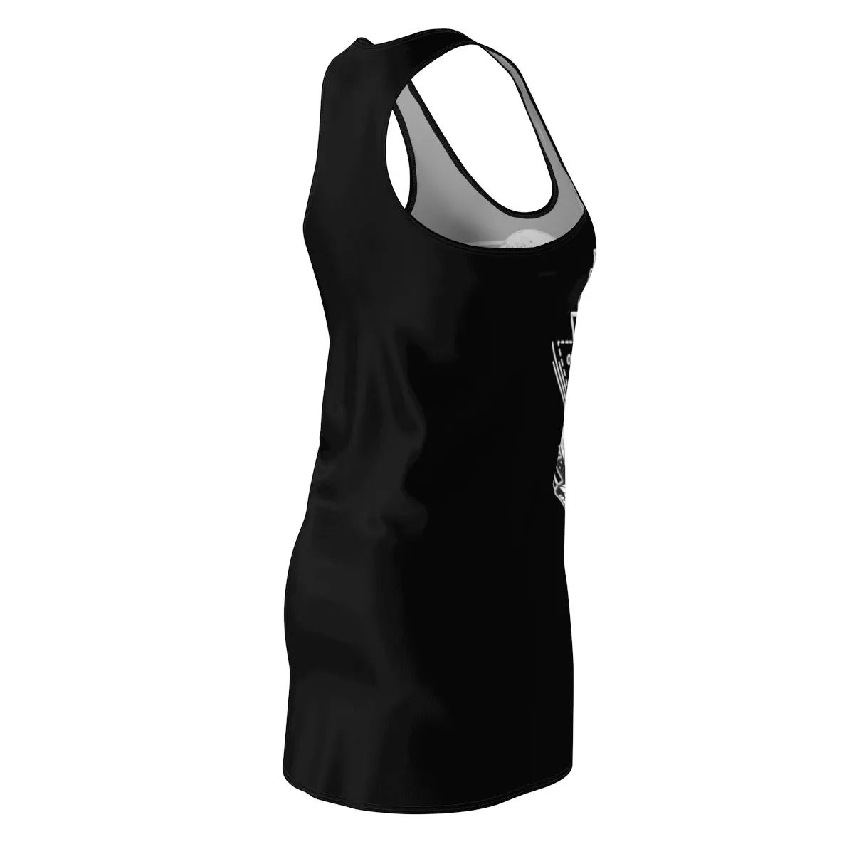 Exclusive HorrorWeb Moth Women's Cut & Sew Racerback Dress