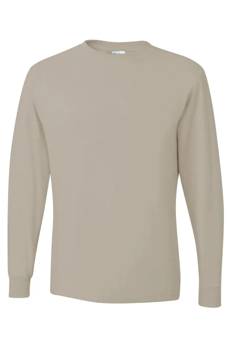 Farm Animals Merry Christmas Unisex Dri-Power Long-Sleeve 50/50 Tee