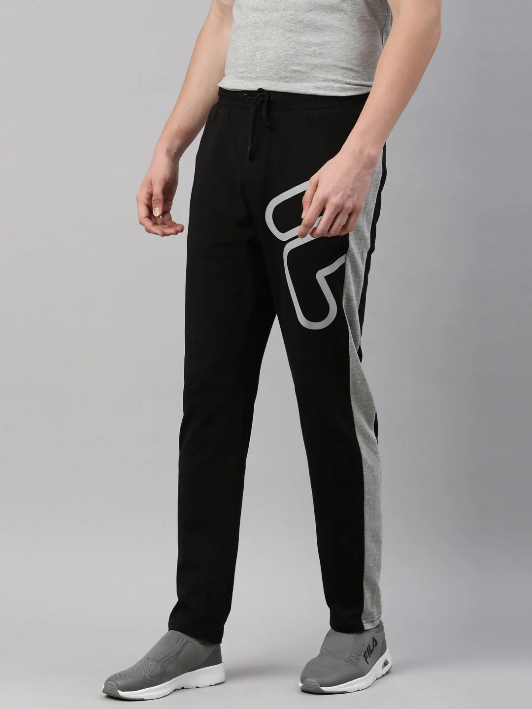 Fila Black Opela Men's Cuffed Joggers