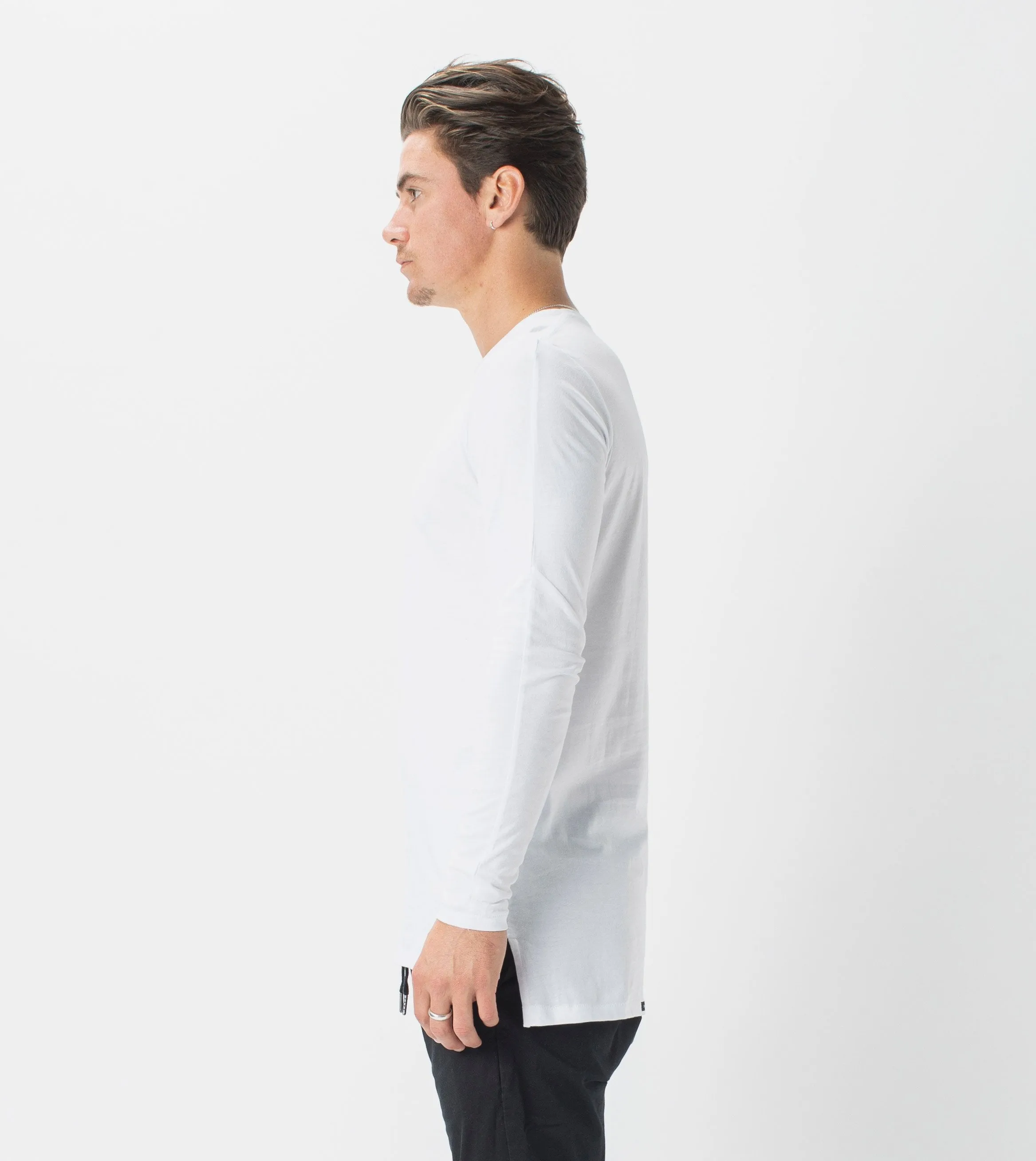 Flintlock LS Tee White