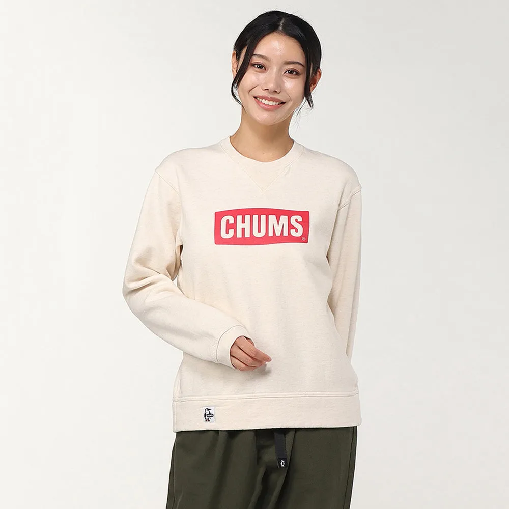【FW24 秋冬・新品】Chums Women's Chums Logo Crew Top CH10-1416 FW24 長袖衛衣 女裝 W'S