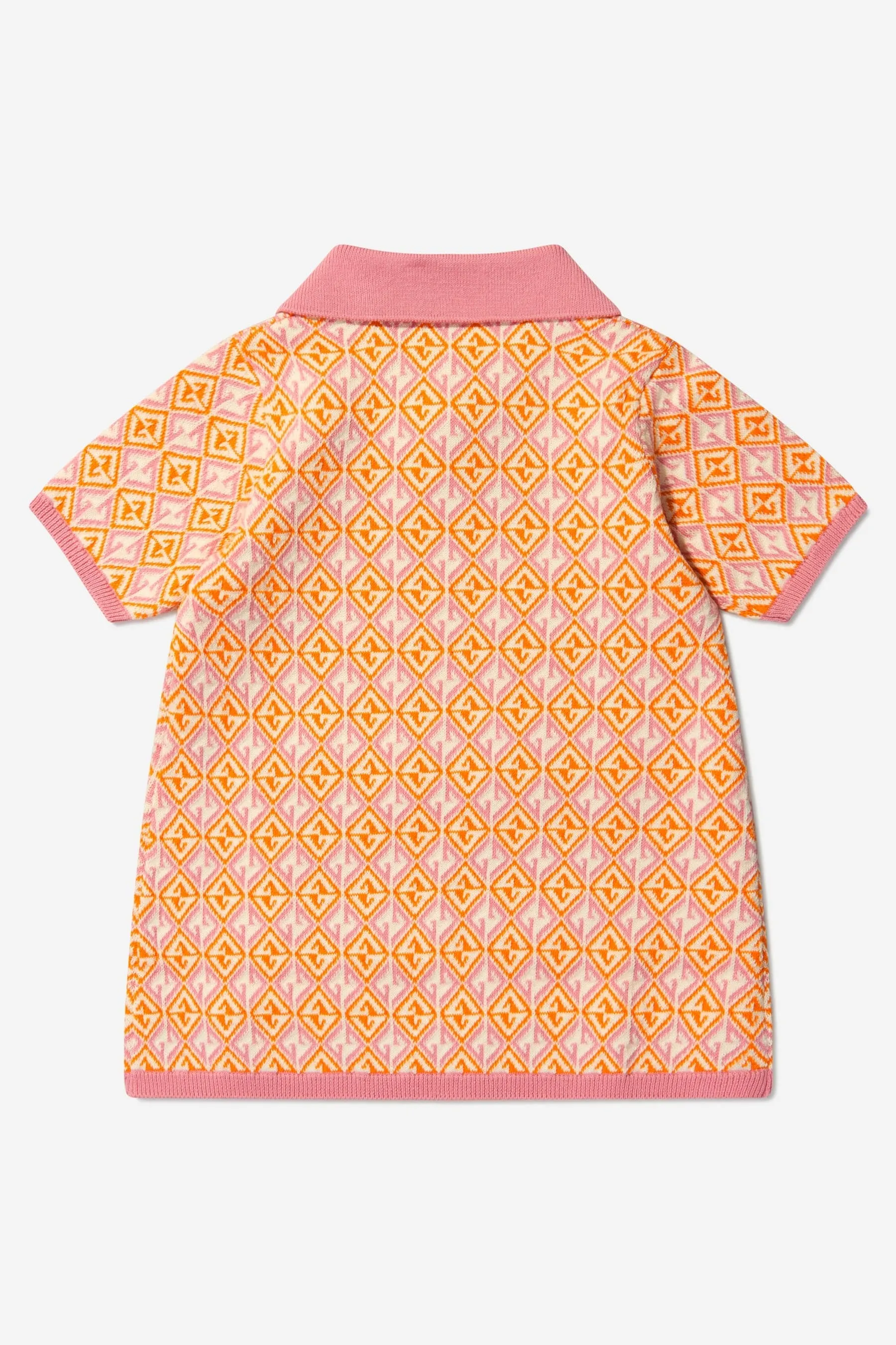 Gucci Baby Girls Cotton Knitted Geometric Dress