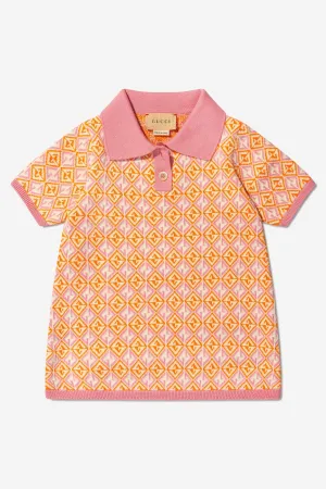 Gucci Baby Girls Cotton Knitted Geometric Dress