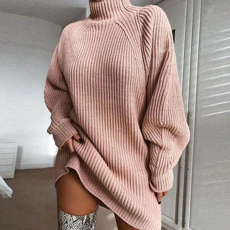 Heidi-Mode | Längen Sweatkleid mit Raglanärmel Salbeigrün