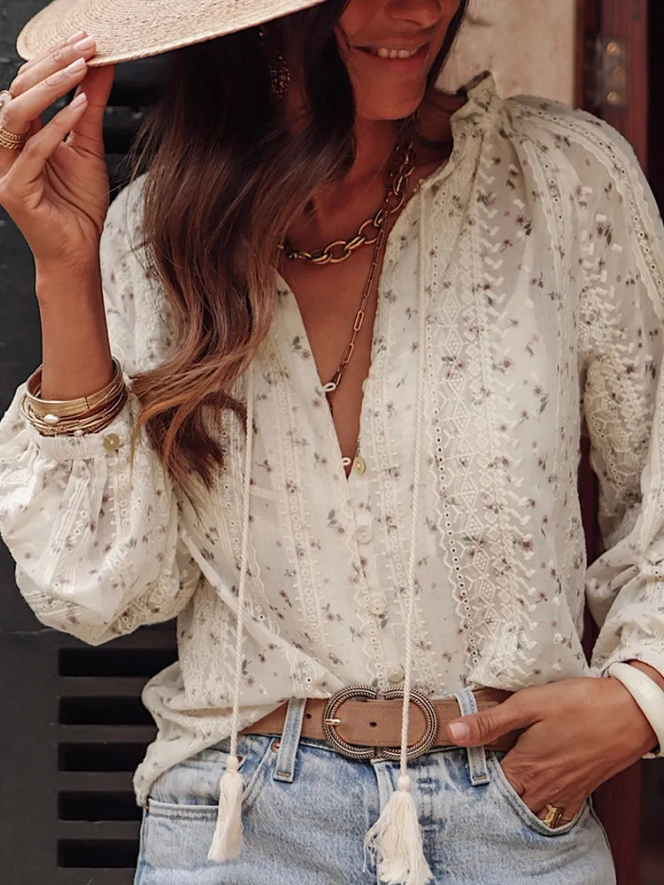 Isabella Floral Boho Top