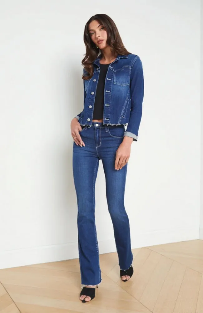 Janelle Slim Raw Jacket Sutton