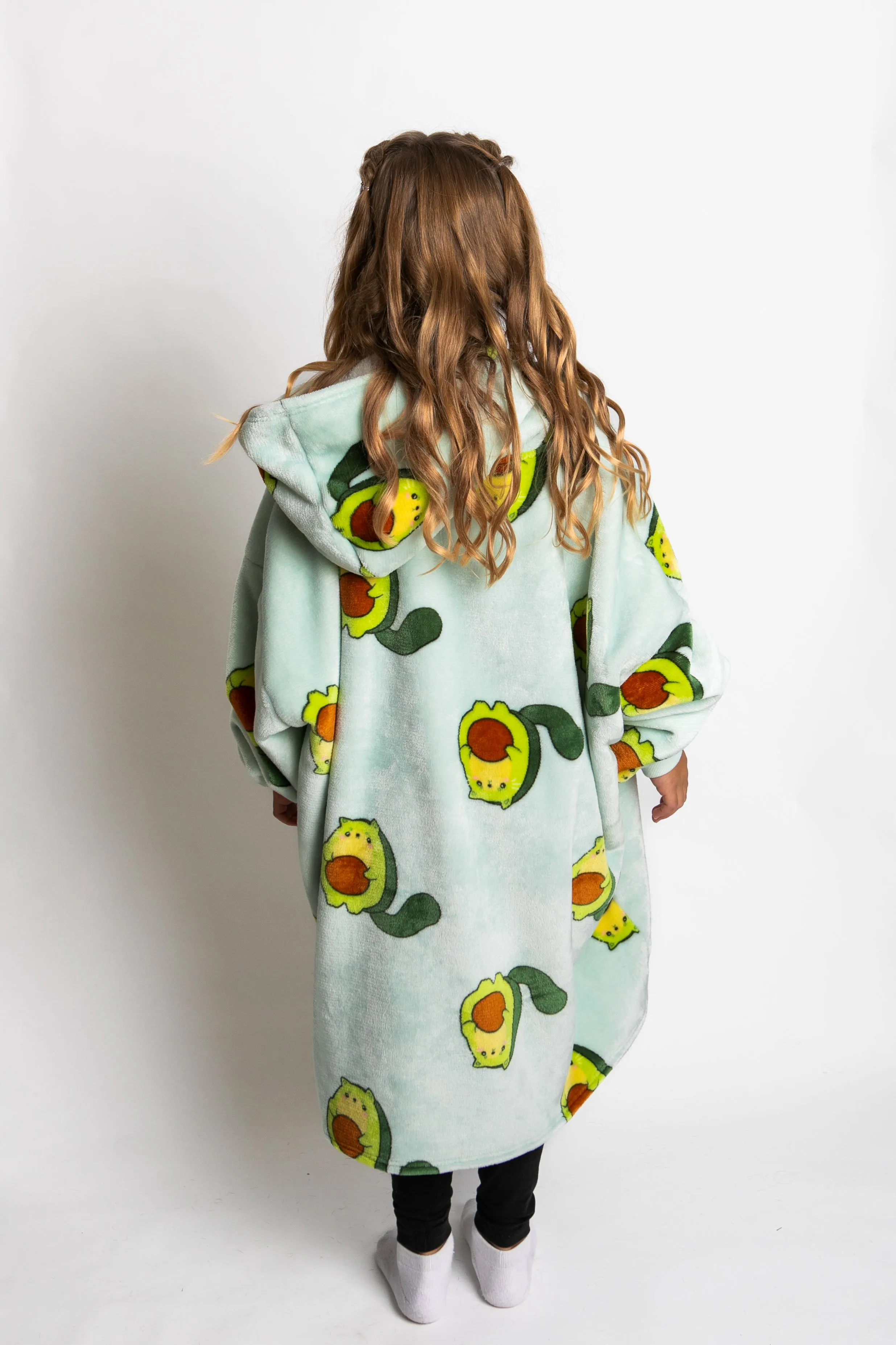 Kids Giant Hoodie Avocato Green