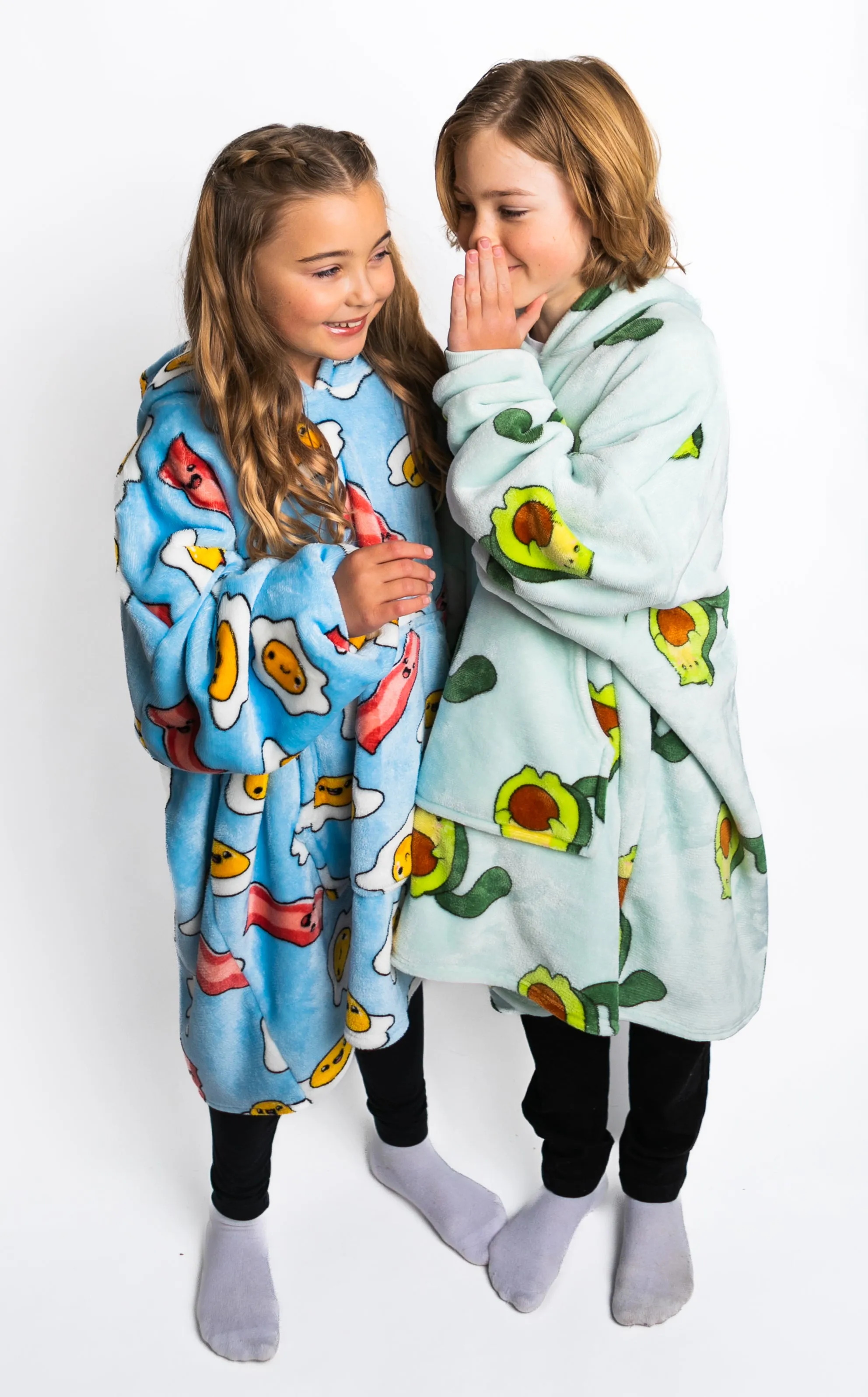 Kids Giant Hoodie Avocato Green