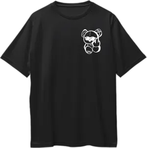KR$NA Trendy Teddy Oversized Unisex T-Shirts