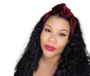 Luxurious Velvet Knotted Headband BURGUNDY