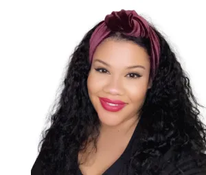 Luxurious Velvet Knotted Headband MAROON