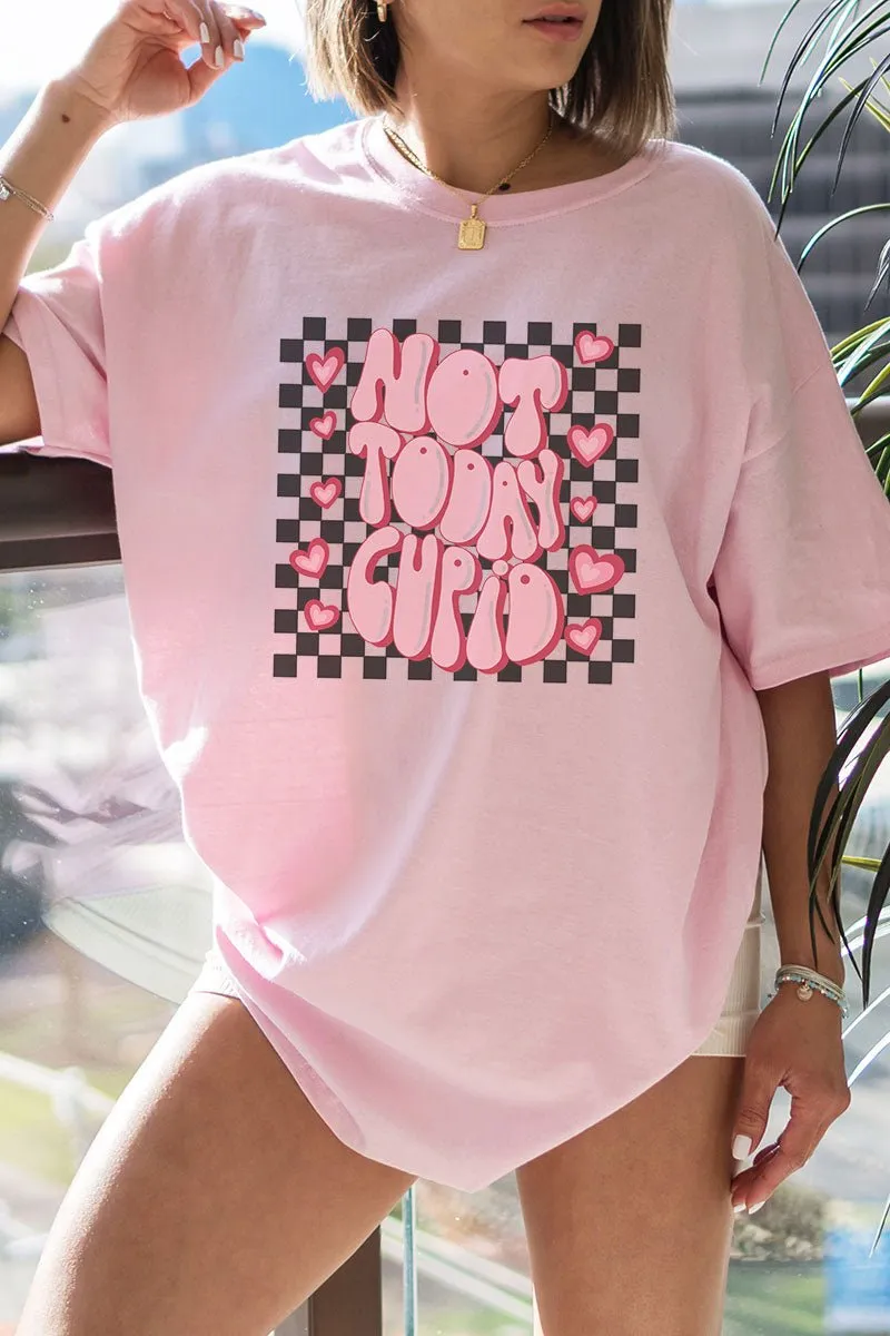 Not Today Cupid Dri-Power 50/50 Tee