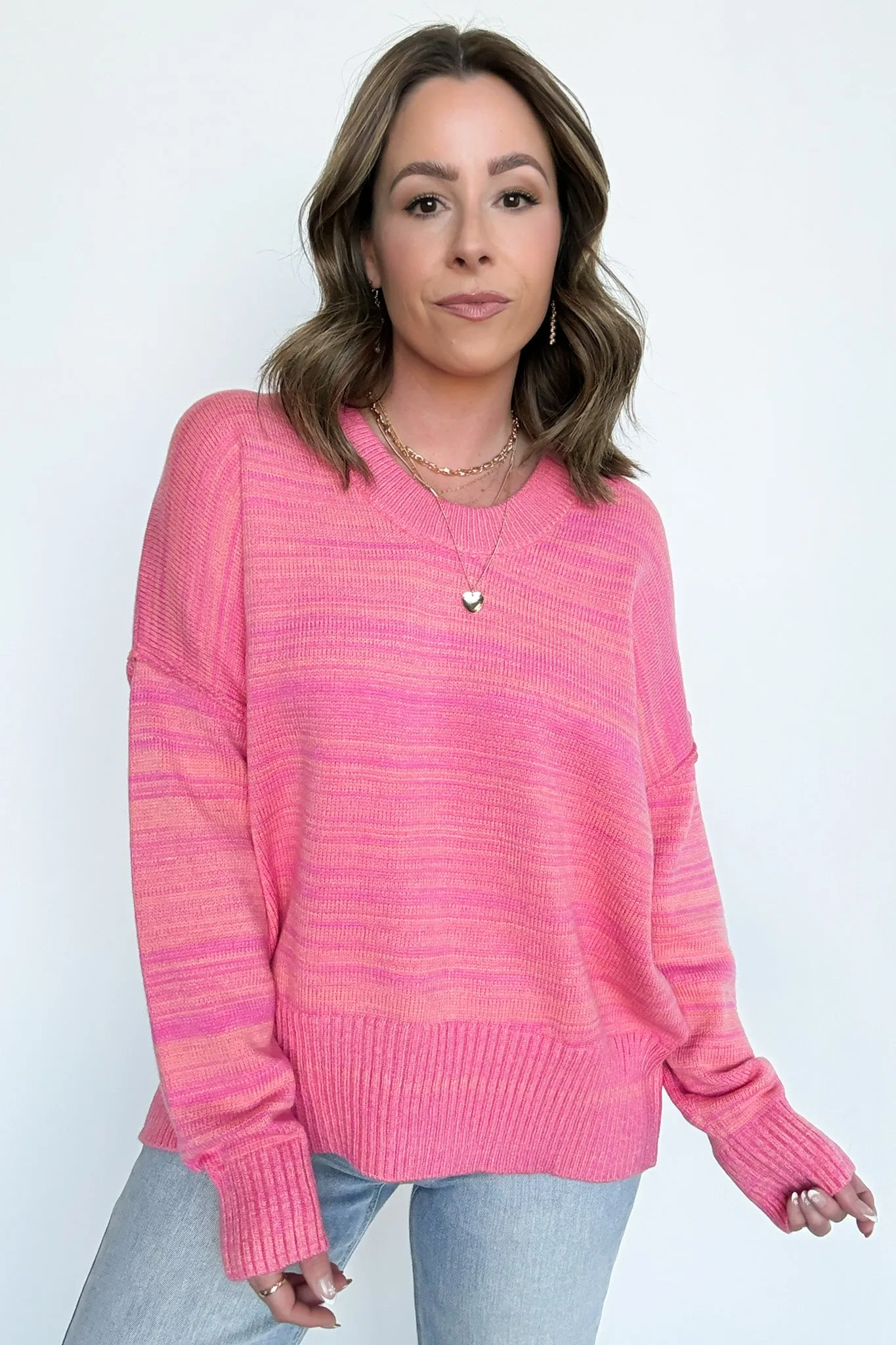 Perfect Classic Ribbed Band Sweater - FINAL SALE