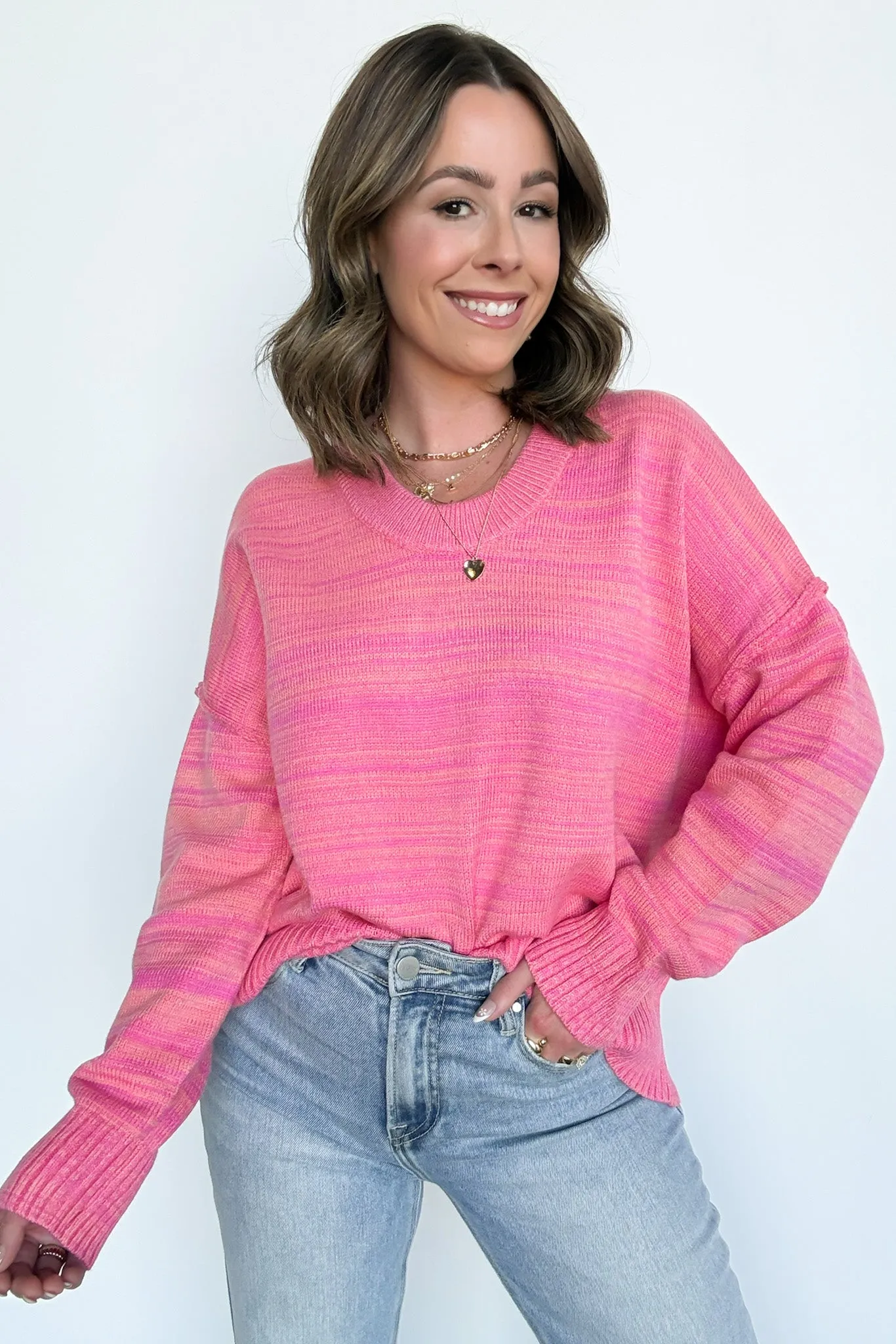 Perfect Classic Ribbed Band Sweater - FINAL SALE