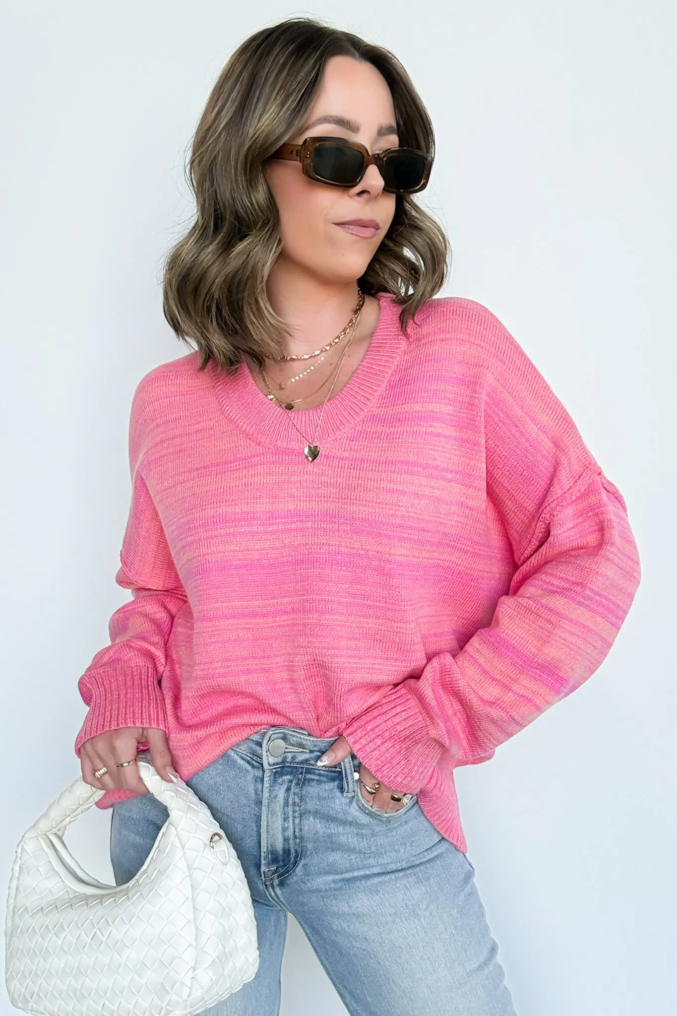 Perfect Classic Ribbed Band Sweater - FINAL SALE