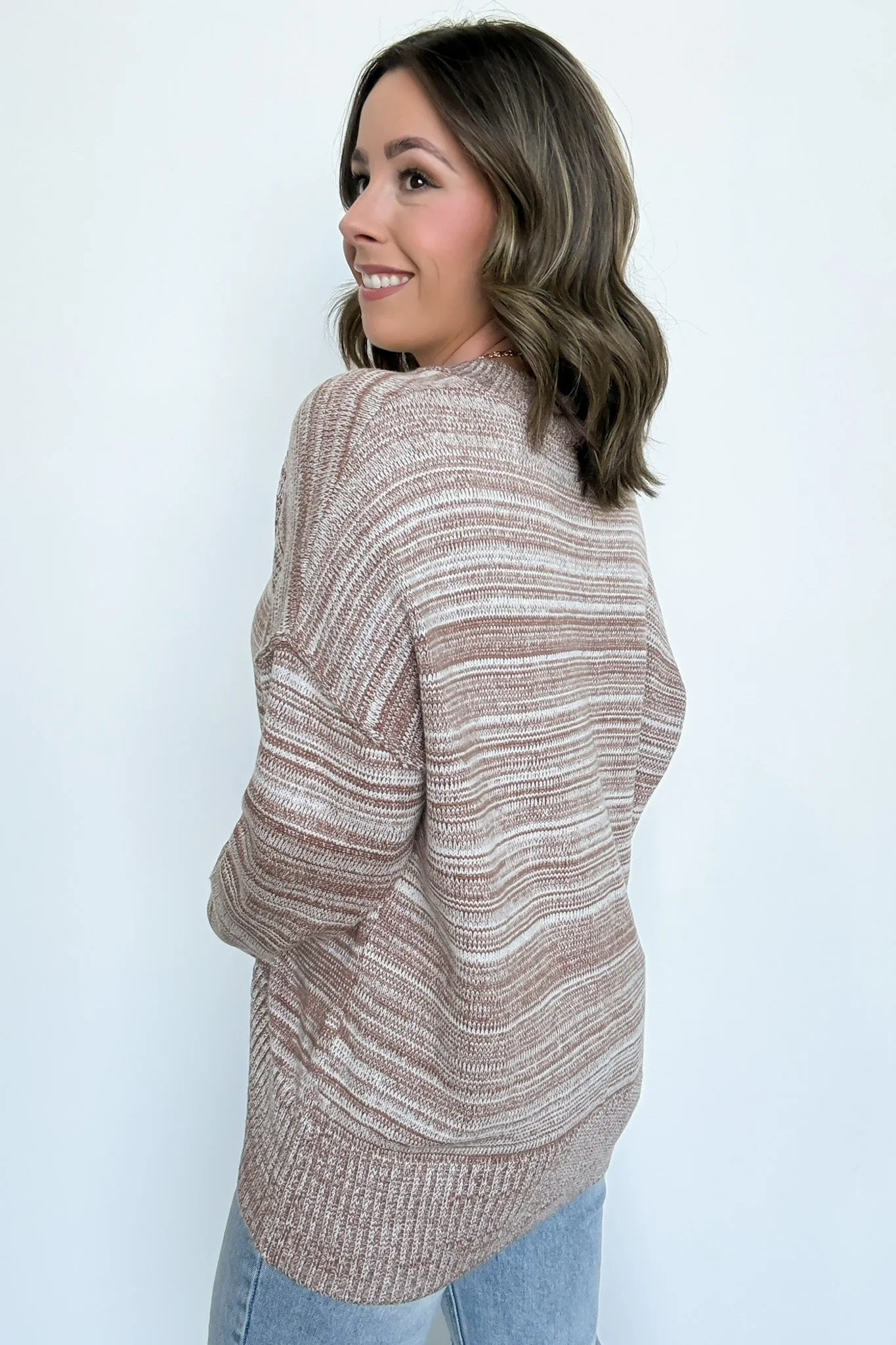 Perfect Classic Ribbed Band Sweater - FINAL SALE