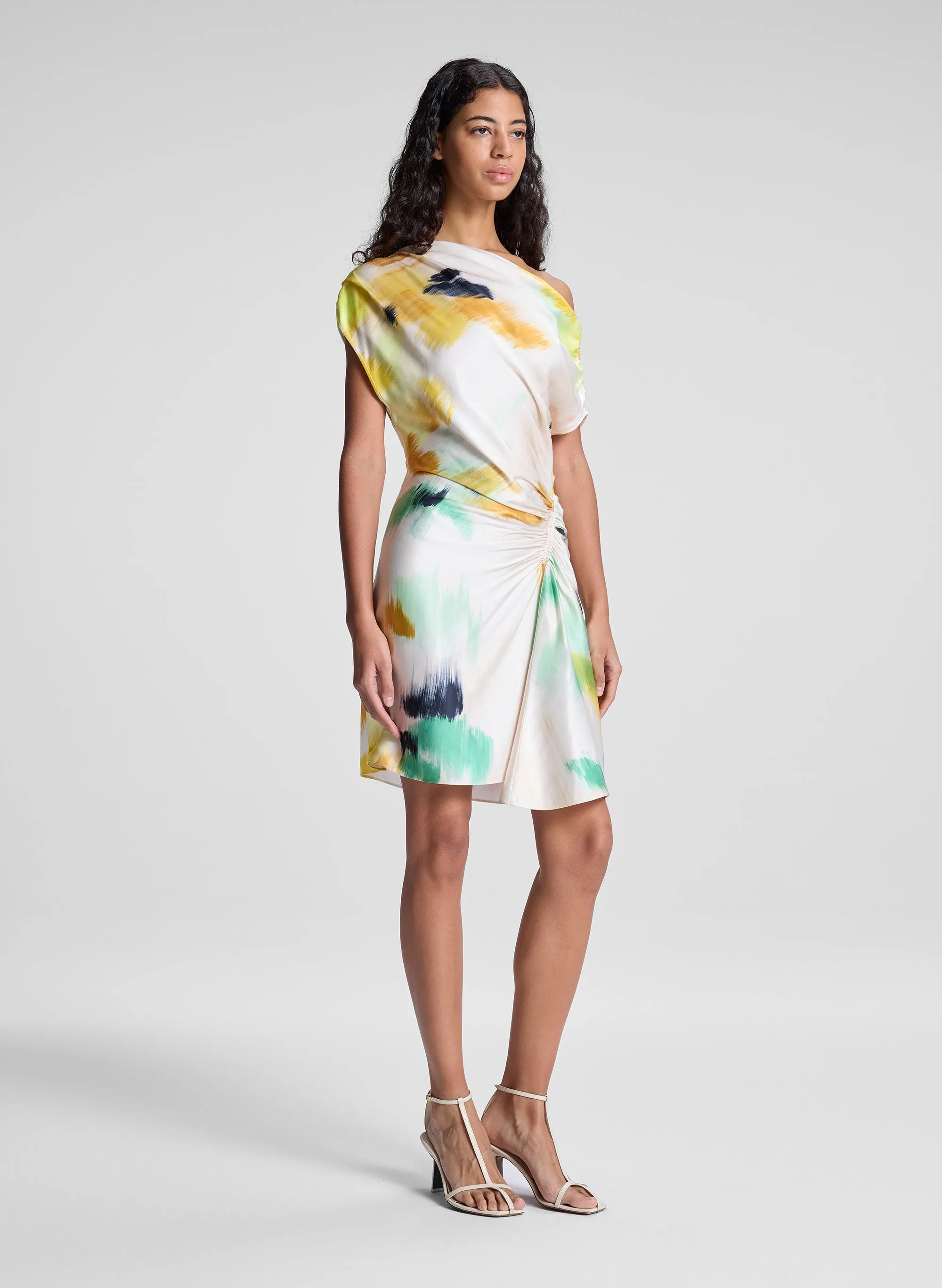 Poppy Satin Mini Dress