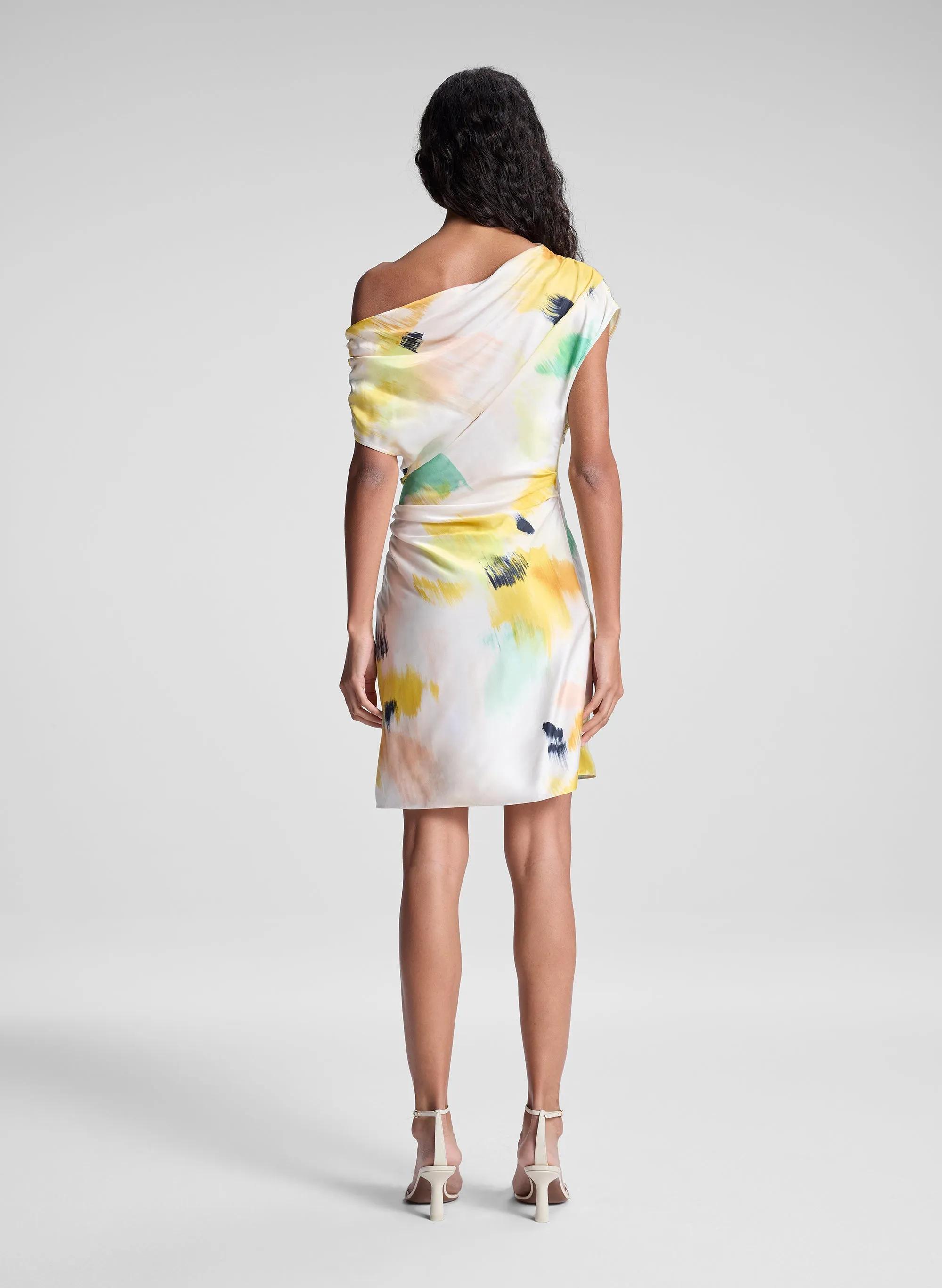 Poppy Satin Mini Dress