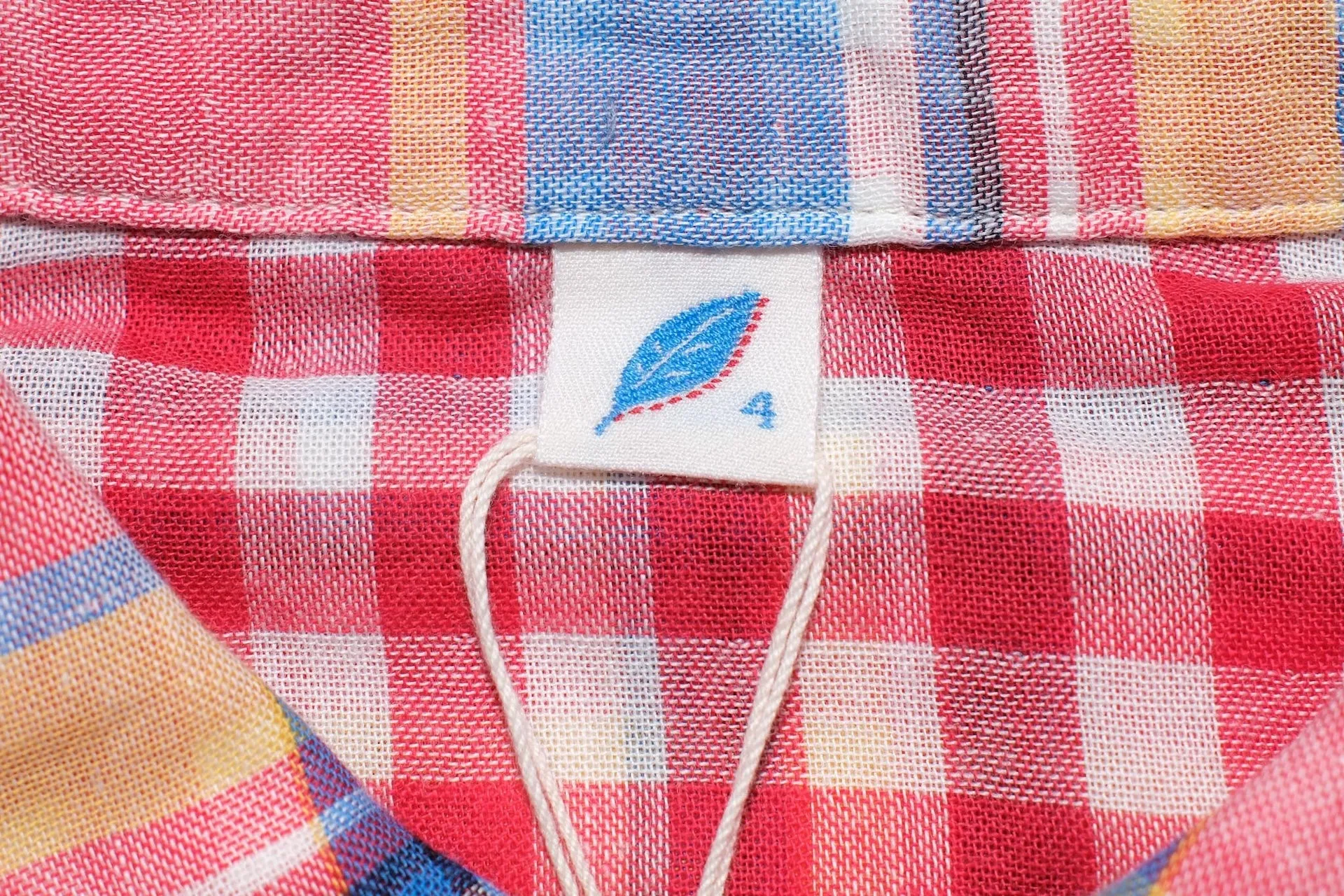 Pure Blue Japan 8oz Double Gauze S/S Workshirt (Red)