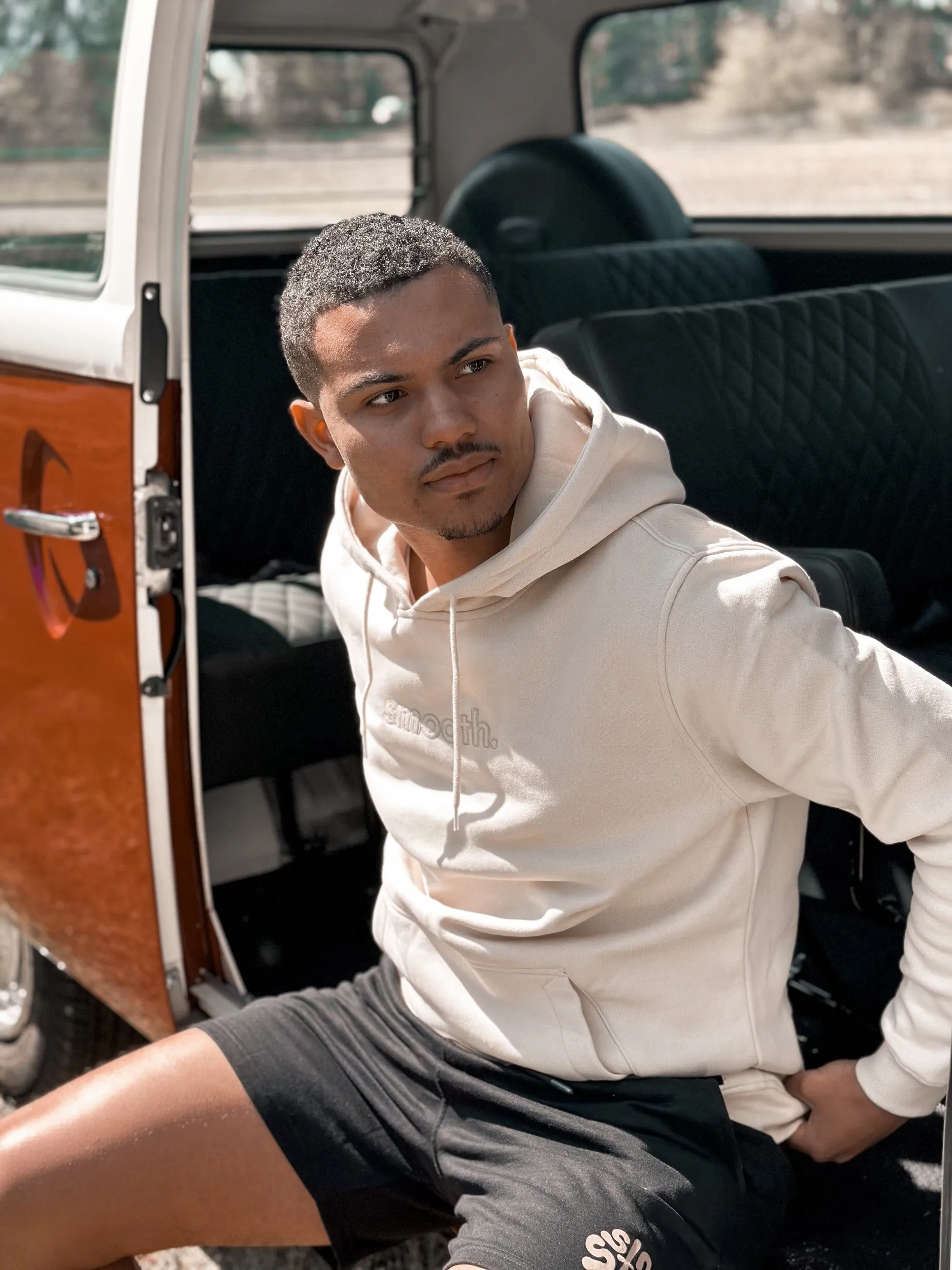 Sand Hoodie / Outlined Sand Men