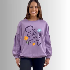 Spring is in the Air Pocket Sweatshirt