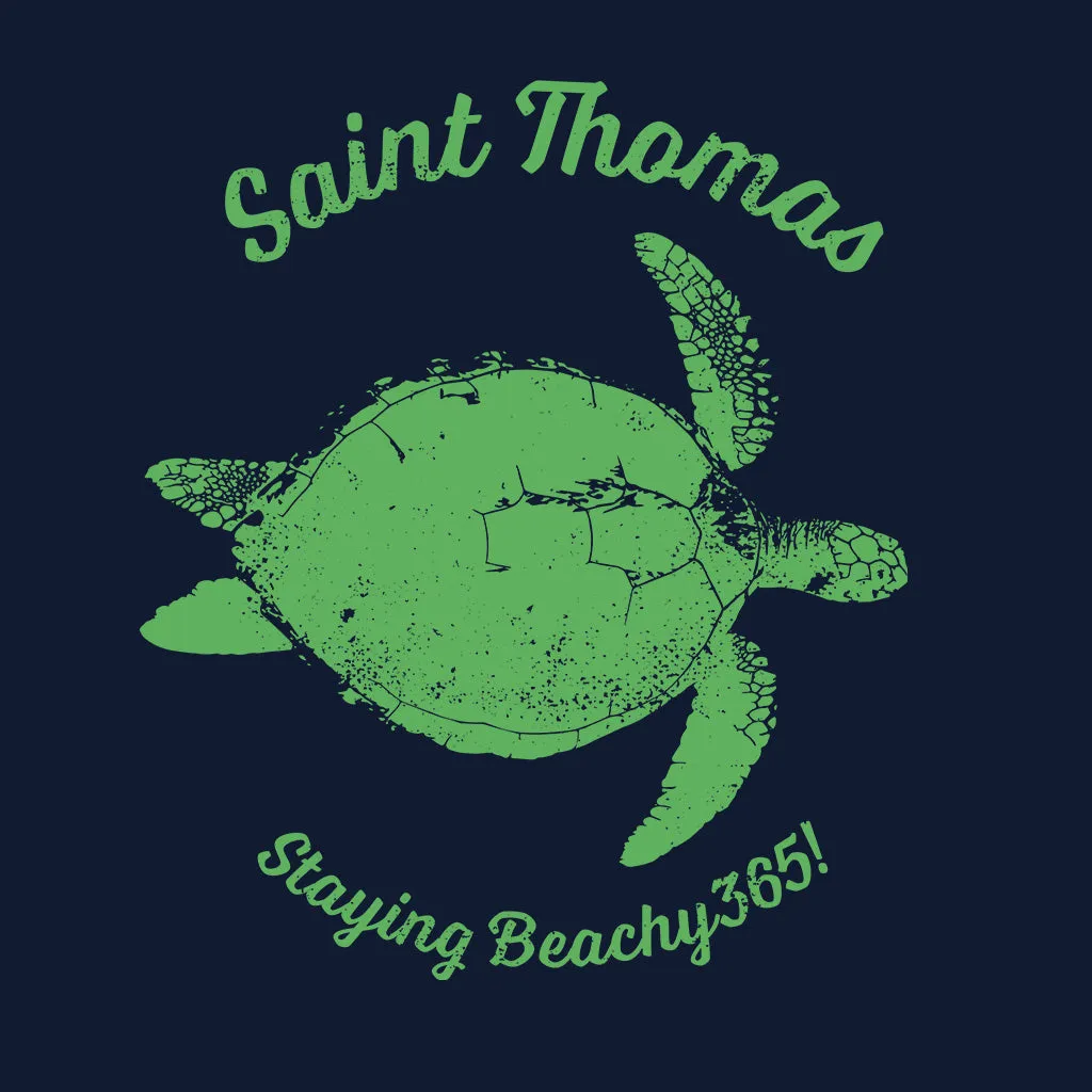 St. Thomas Vintage Sea Turtle Tee