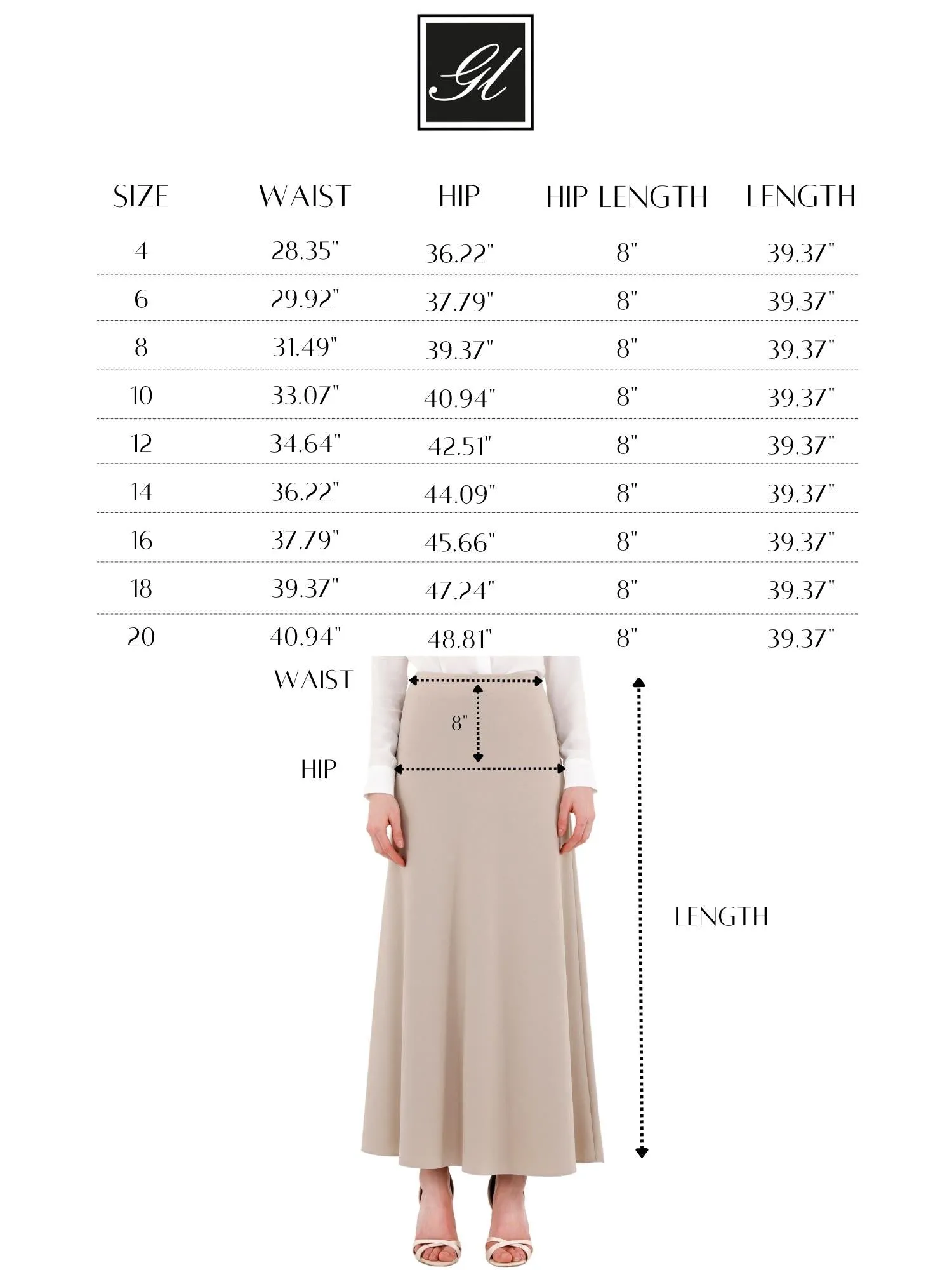 Stone A-Line Style Comfy Maxi Dress Skirt
