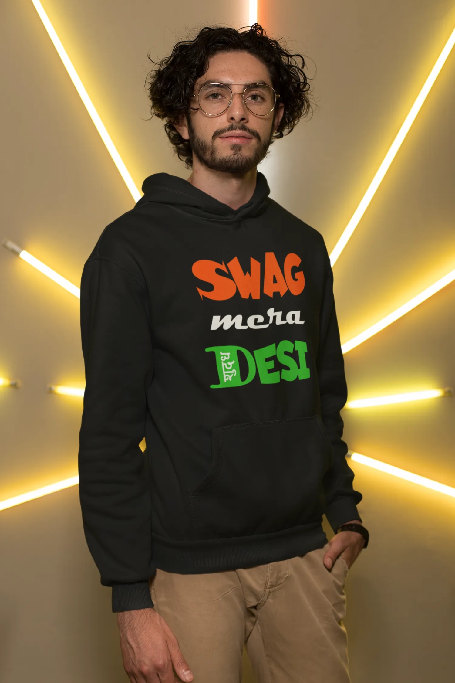 Swag Mera Shudh Desi Men's Hoodie