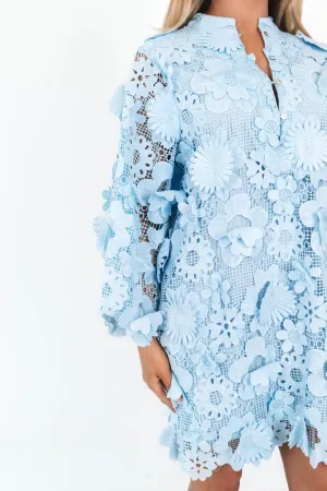 The Seraphina Dress - Blue