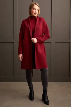 TR1523o L/S Coatigan W/Pockets
