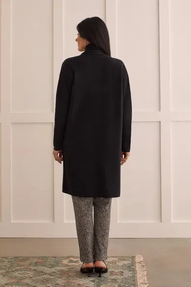 TR1523o L/S Coatigan W/Pockets