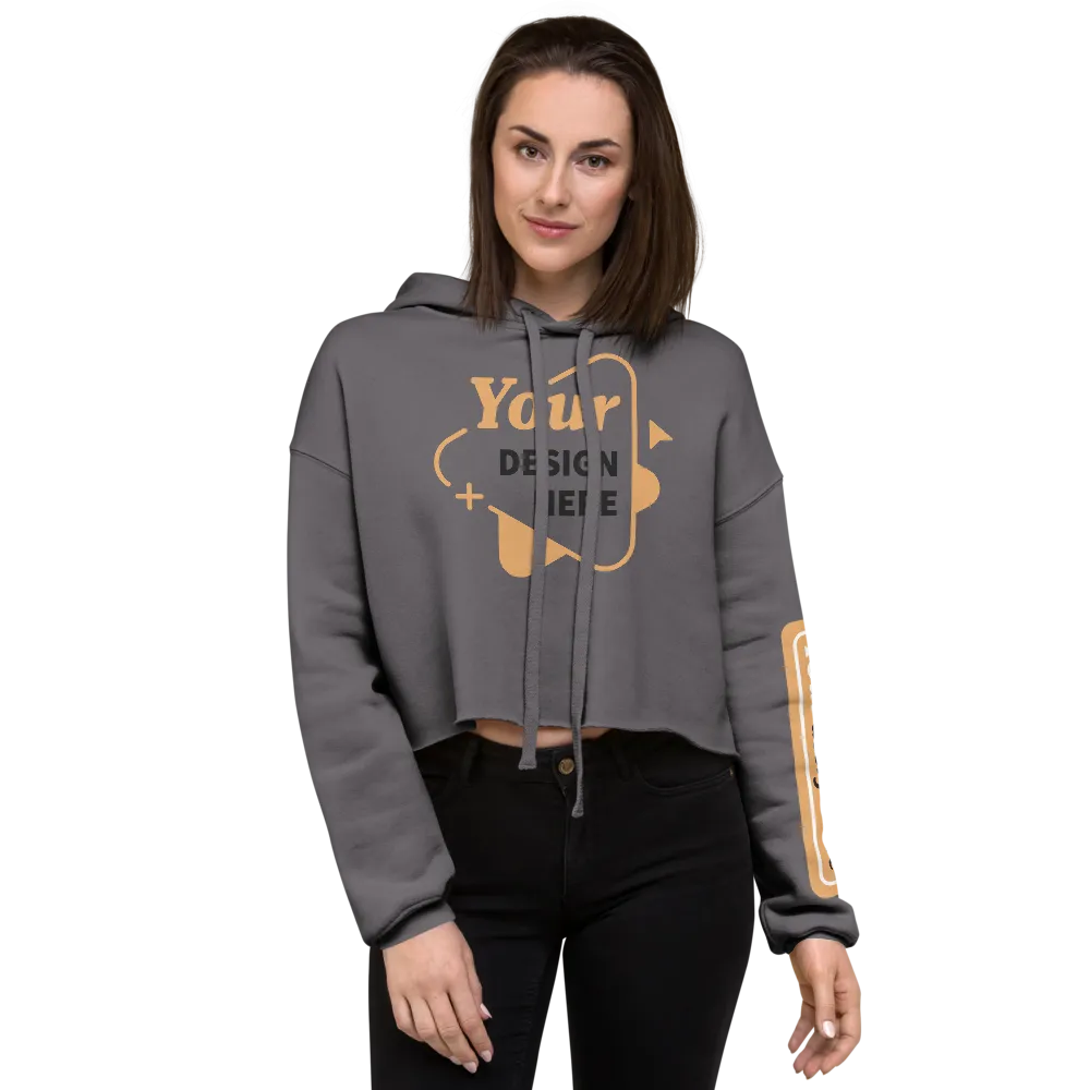 Women's Cropped Hoodie | Bella   Canvas 7502