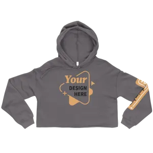 Women's Cropped Hoodie | Bella   Canvas 7502