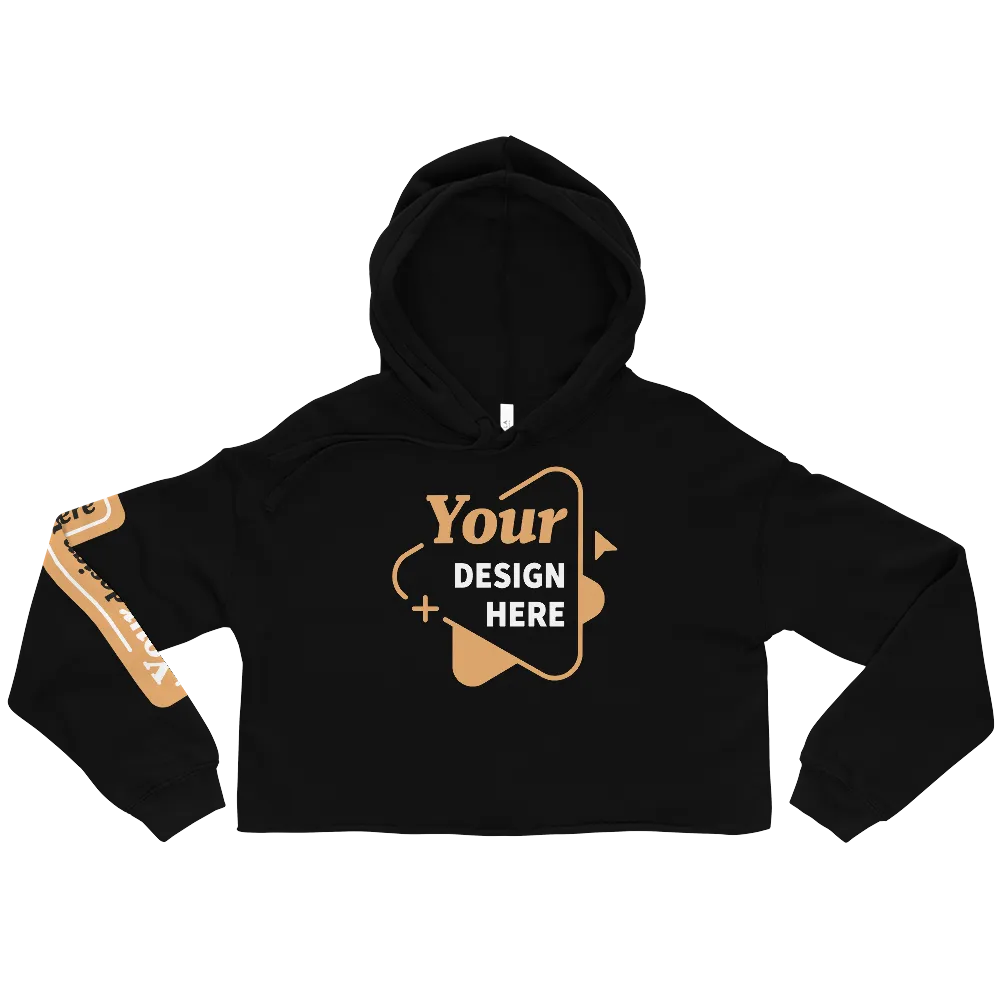 Women's Cropped Hoodie | Bella   Canvas 7502